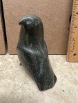 Inuit Soapstone Hawk Bird Sculpture Art