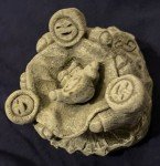 Inuit Family Soapstone Carving - Vintage Art Piece