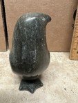 Inuit Soapstone Hawk Bird Sculpture Art