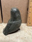 Inuit Soapstone Hawk Bird Sculpture Art