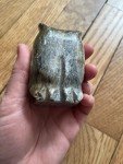 Wolf Soapstone Carving with Owl Design Collection