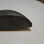 Vintage Inuit Crane Duck Soapstone Carving Figurine