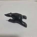 Inuit Stone Bear Carving - 2.5"x1 1/8