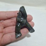 Inuit Stone Bear Carving - 2.5"x1 1/8