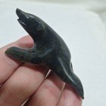 Inuit Stone Bear Carving - 2.5"x1 1/8