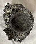 Wolf Sculpture: Inuit Man with Wolf Pups