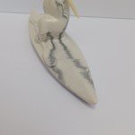 Inuit Art Carving: Kayak with Harpoon Design