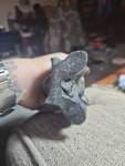 Inuit Soapstone Carving with Faces - Signed VL
