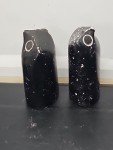 Adorable Vintage Inuit Soapstone Owl Carvings