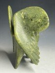 Large Hand-Carved Inuit Eagle Stone Sculpture