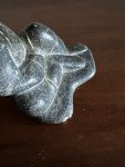 Luccasie Amm Inuit Soapstone Figure Sculpture