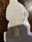 Beaver On Log Faux Marble Inuit Carving