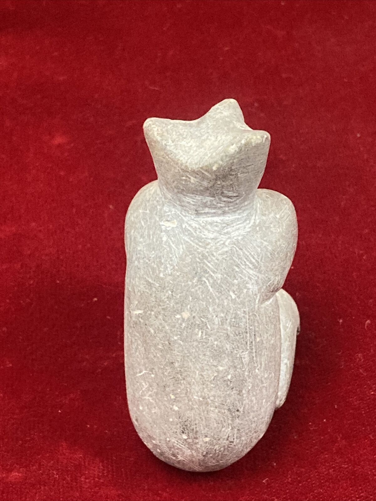 Inuit Handcarved Vintage Bear Stone Carving (V1)