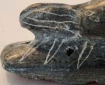 Inuit Soapstone Seal Pup Carving - 5.75