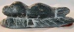 Inuit Soapstone Seal Pup Carving - 5.75