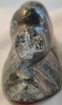Inuit Soapstone Seal Pup Carving - 5.75