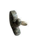 Vintage Inuit Stone Drummer Carving Sculpture