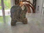 Inuit Soapstone Dancer Carving by Bekoa Look