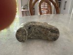Inuit Soapstone Dancer Carving by Bekoa Look