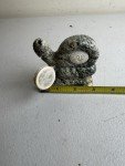 Vintage Inuit Stone Drummer Carving Sculpture