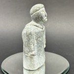 Hand Carved Inuit Soapstone Sculpture - 4”