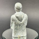 Hand Carved Inuit Soapstone Sculpture - 4”