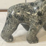 Signed 6" Inuit Stone Polar Bear Carving