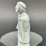 Hand Carved Inuit Soapstone Sculpture - 4”