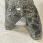 Signed 6" Inuit Stone Polar Bear Carving