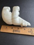 Inuit Style Polar Bear Marble Carving
