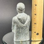 Hand Carved Inuit Soapstone Sculpture - 4”