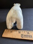 Inuit Style Polar Bear Marble Carving