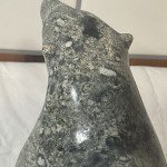 Signed 6" Inuit Stone Polar Bear Carving