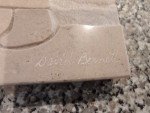David Bernett Inuit Girls Marble Art Sculpture