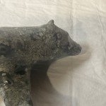 Signed 6" Inuit Stone Polar Bear Carving
