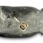 Unique 1977 Seal Soapstone Inuit Carving