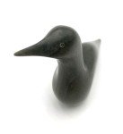 Inuit Stone Bird Carving by Silas Tukallak
