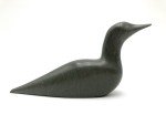 Inuit Stone Bird Carving by Silas Tukallak