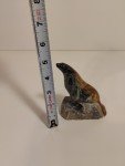 Signed Hand-Carved Inuit Stone Seal Sculpture