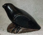 Inuit Carved Stone Bird Sculpture - Vintage