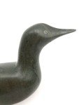 Inuit Stone Bird Carving by Silas Tukallak