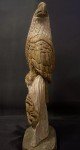 Authentic Bald Eagle Inuit Soapstone Carving by Travis Thomas