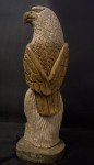 Authentic Bald Eagle Inuit Soapstone Carving by Travis Thomas