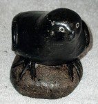 Inuit Carved Stone Bird Sculpture - Vintage