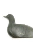 Inuit Stone Bird Carving by Silas Tukallak
