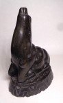 Hand-Carved Soapstone Seal and Wolf Figures