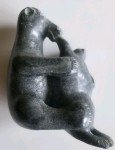 Inuit Soapstone Carving: Polar Bear and Seal