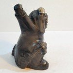 Handmade Soapstone Inuit Hunter Carving - No Spear