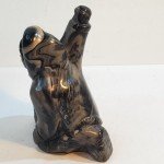 Handmade Soapstone Inuit Hunter Carving - No Spear