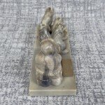 Glenys Peach Inuit Dog Sled Team Carving